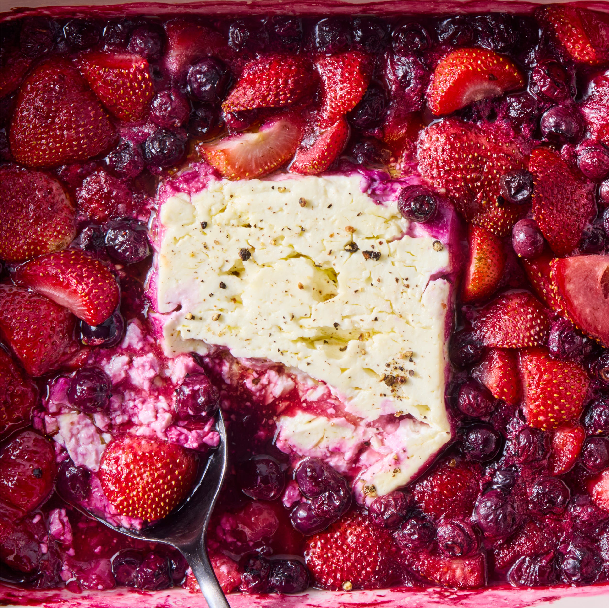 Baked Feta Berry Dip