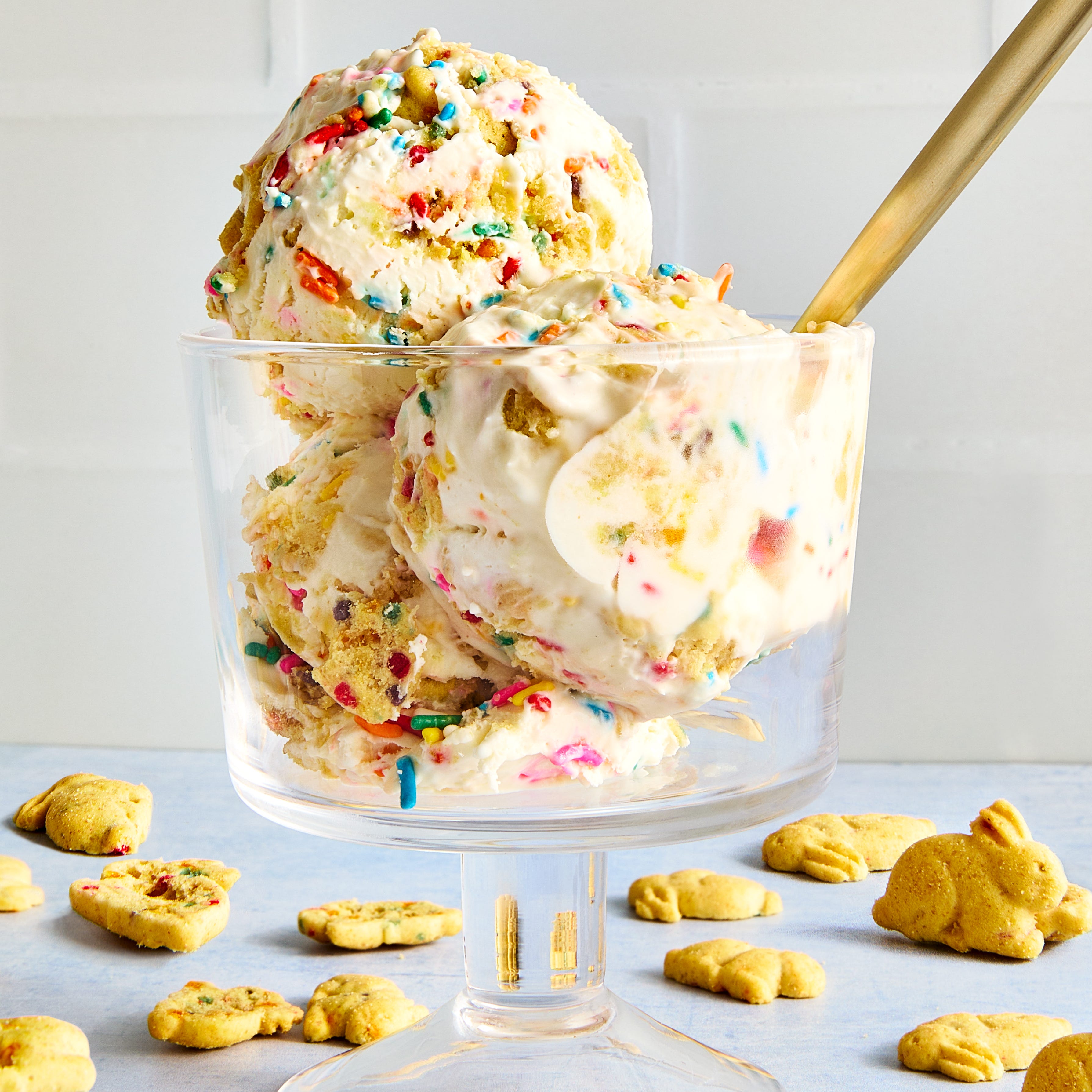 Dunkaroos No-Churn Ice Cream
