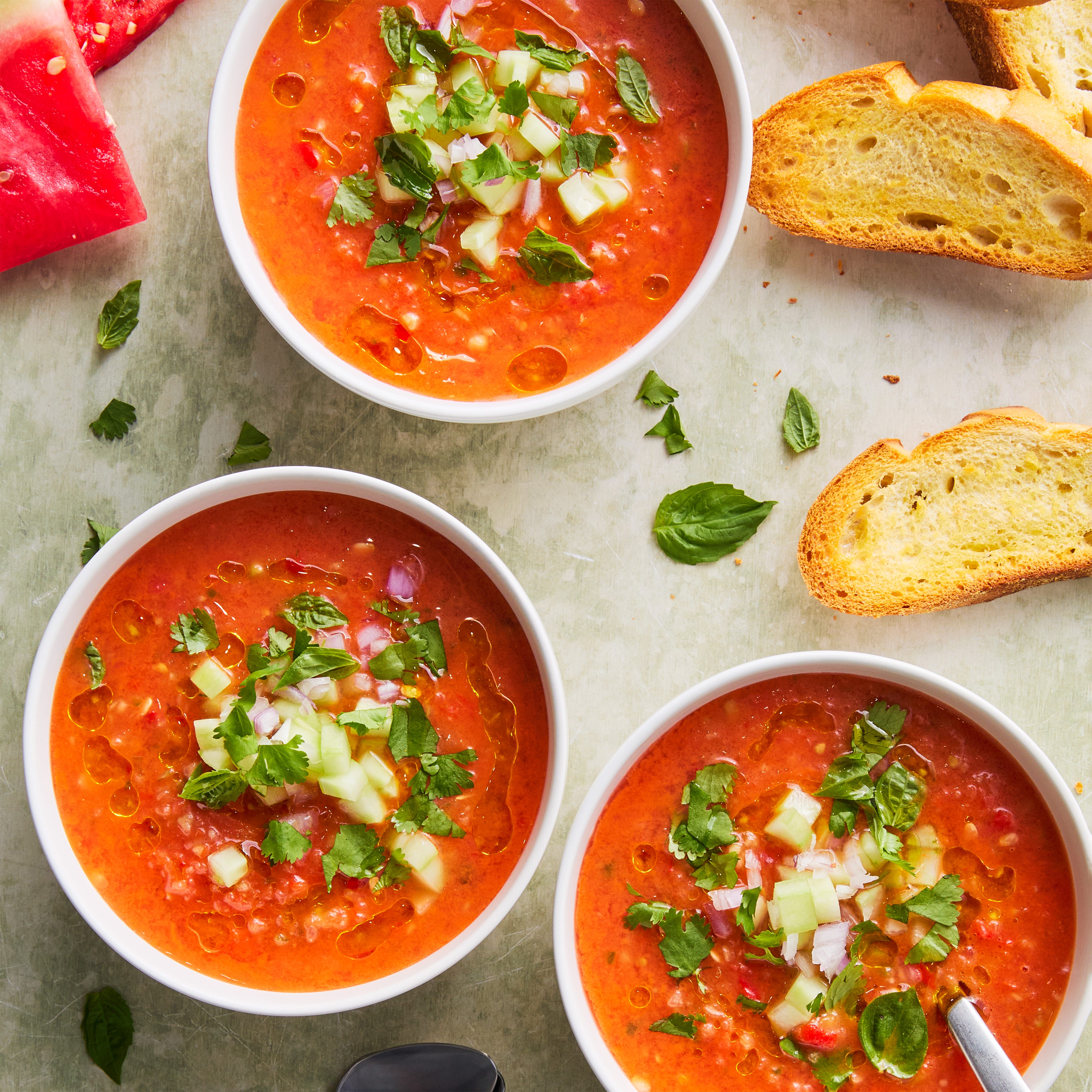 Watermelon Gazpacho Watermelon Gazpacho