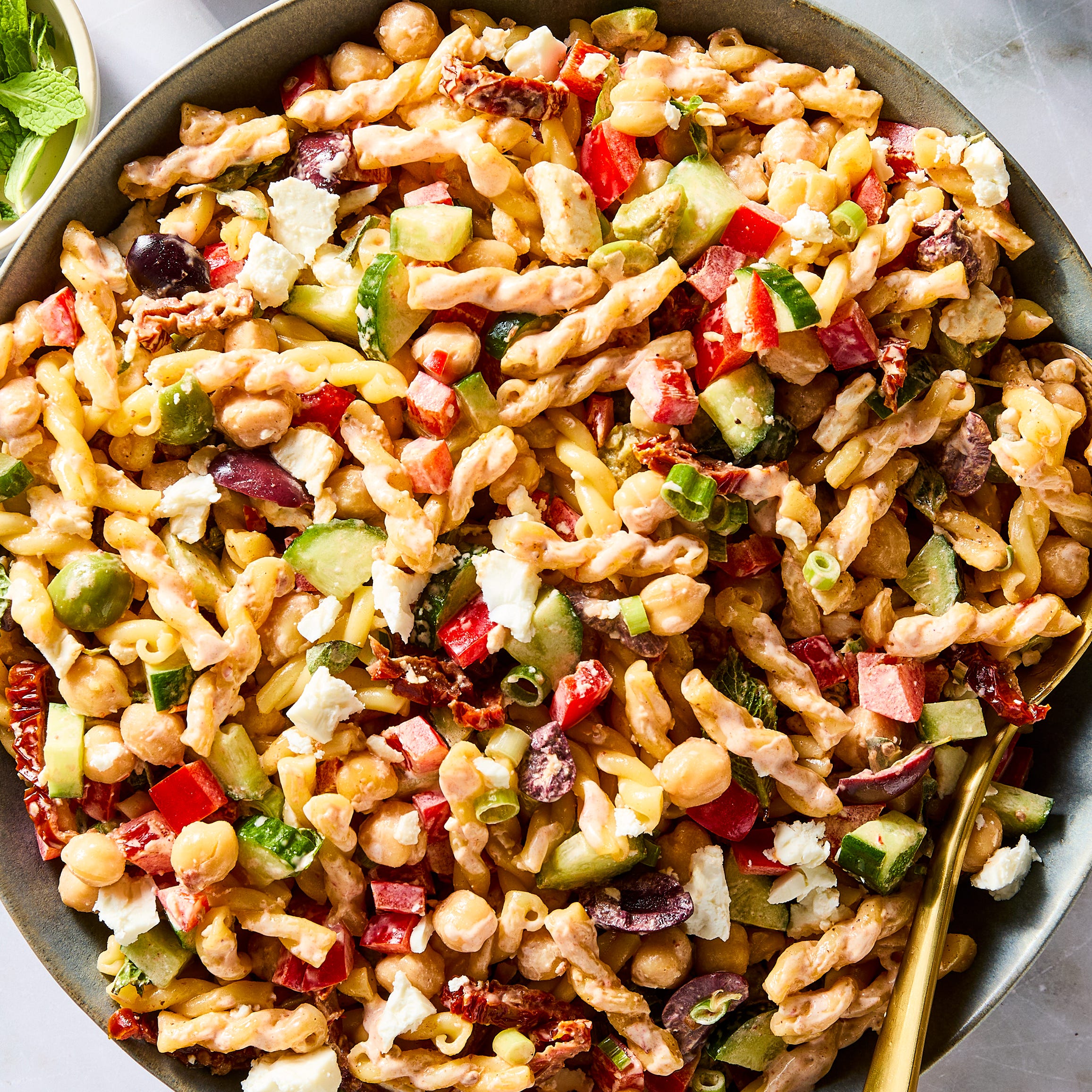 Mediterranean Pasta Salad Mediterranean Pasta Salad