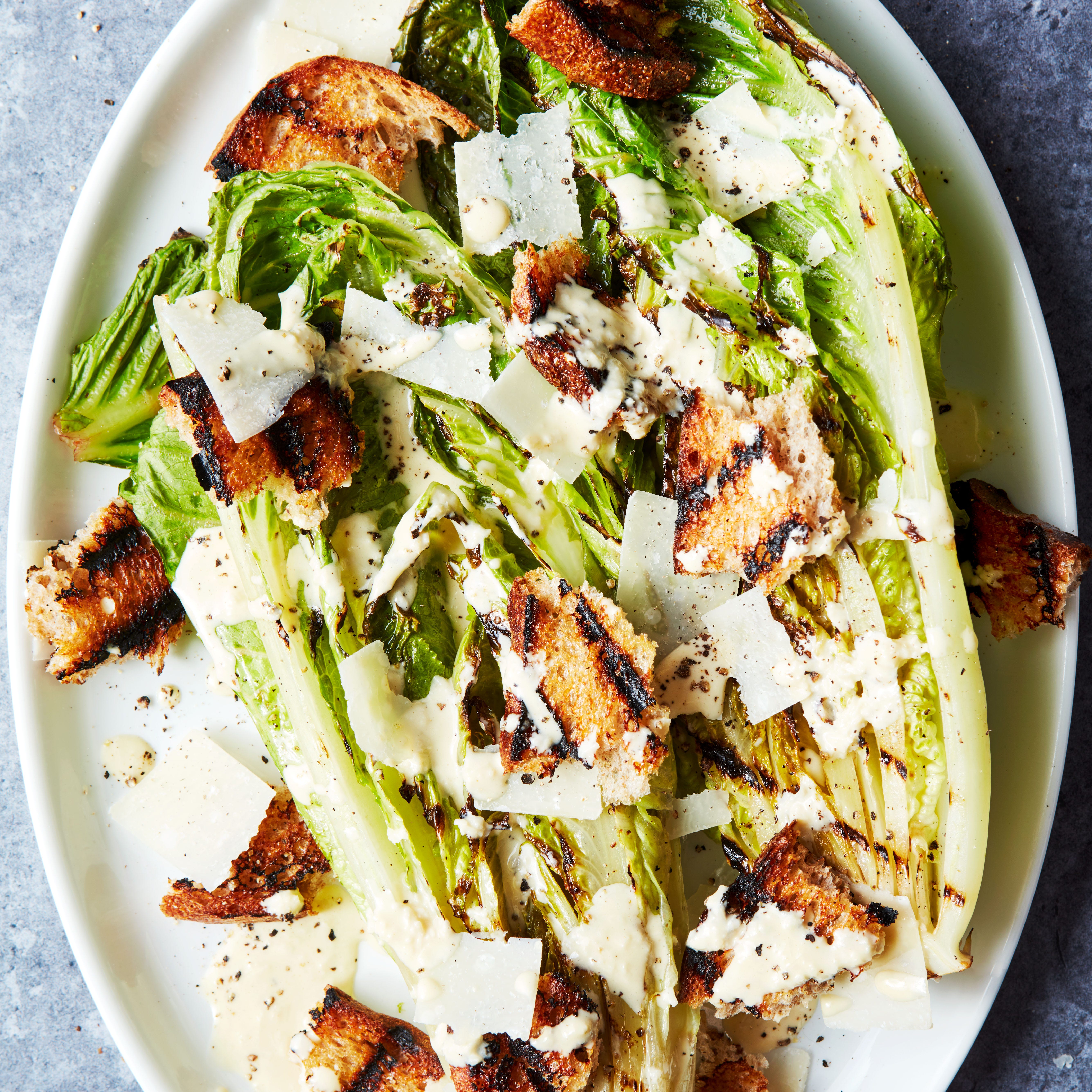 Grilled Romaine Caesar Wedge Grilled Romaine Caesar Wedge