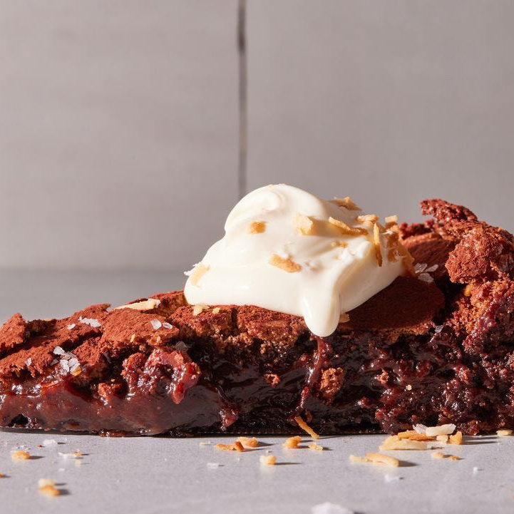 Flourless Chocolate Coconut Cake