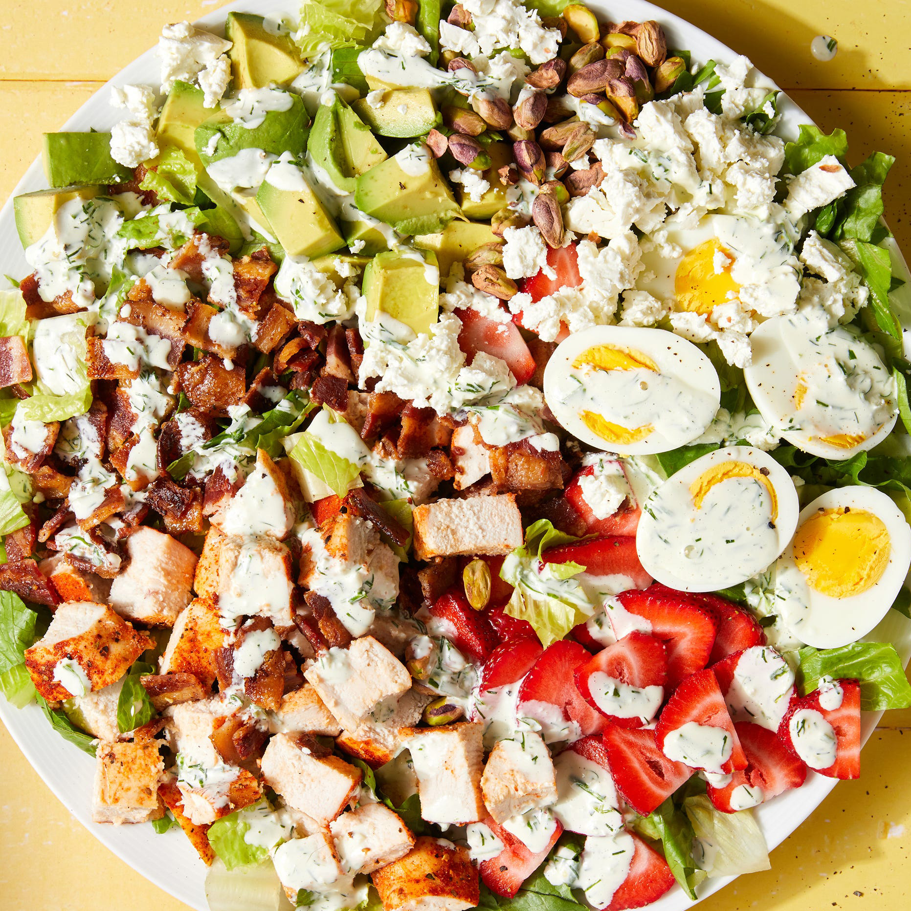Strawberry Chicken Cobb Salad Strawberry Chicken Cobb Salad