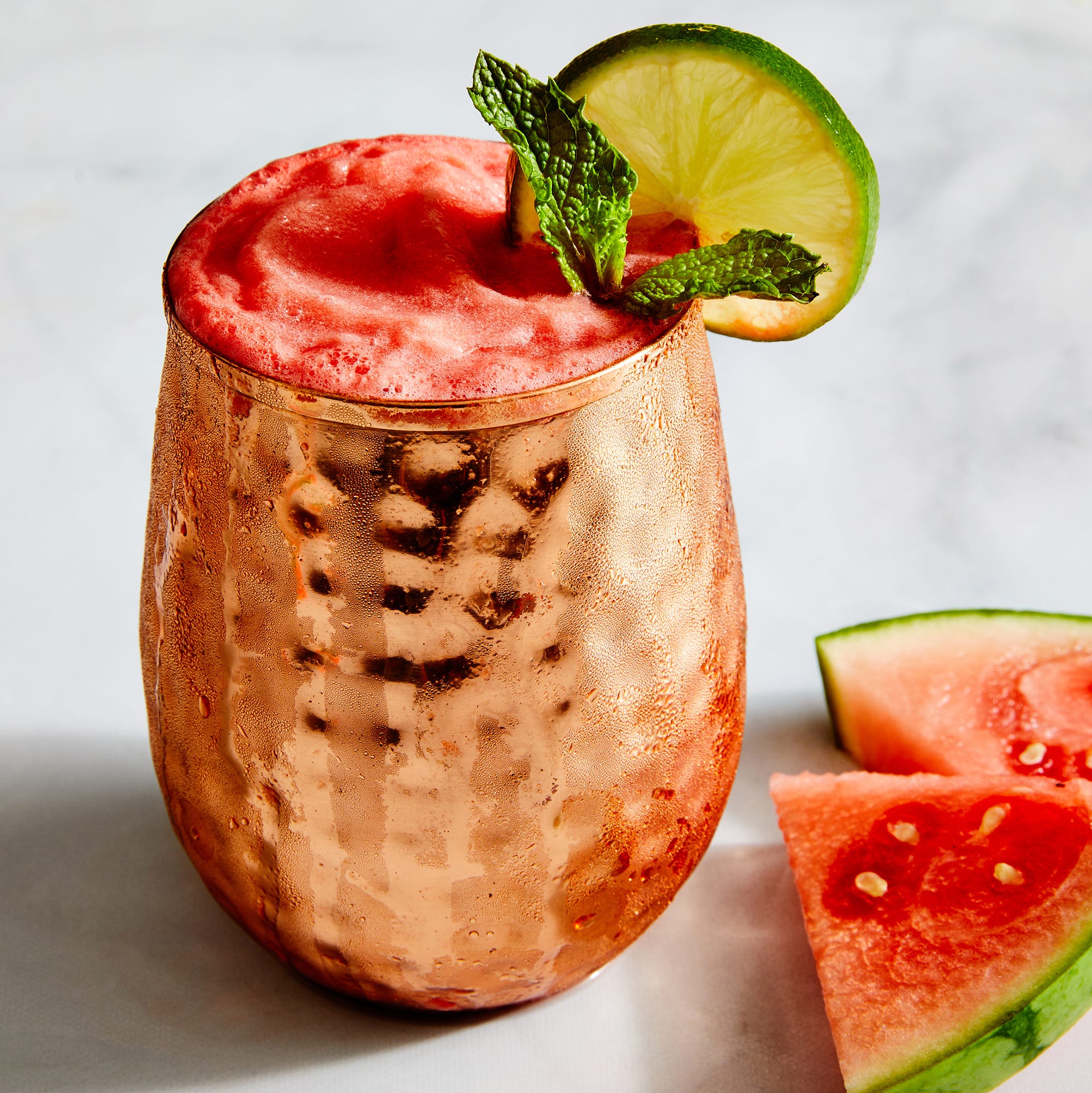 Frozen Watermelon Mules Frozen Watermelon Mules