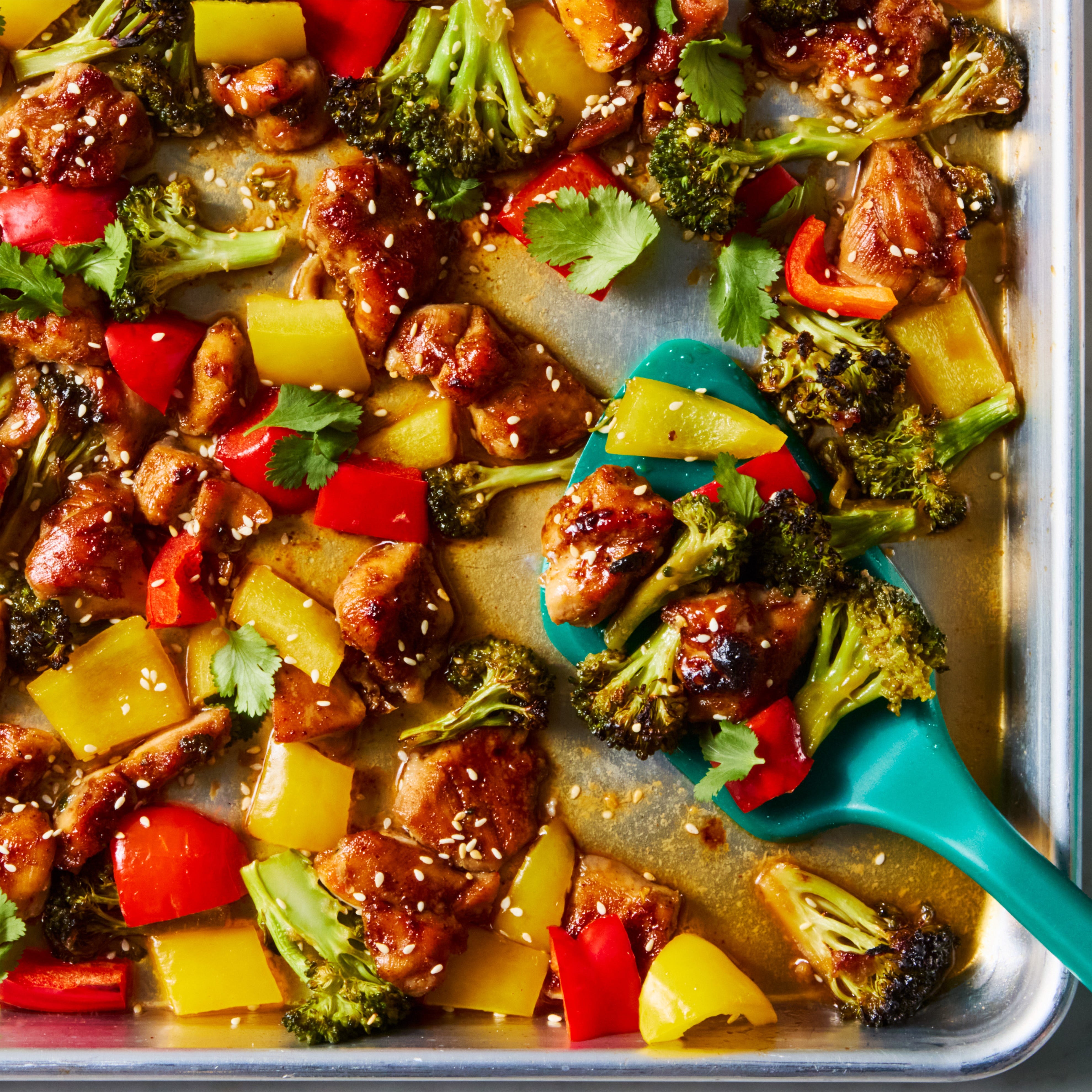 Sheet-Pan Chicken 'Stir-Fry'