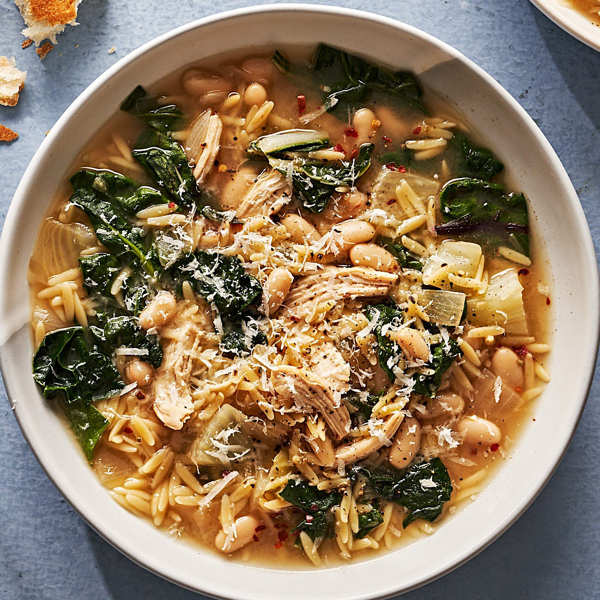 Lemony Chicken & Orzo Soup Lemony Chicken & Orzo Soup