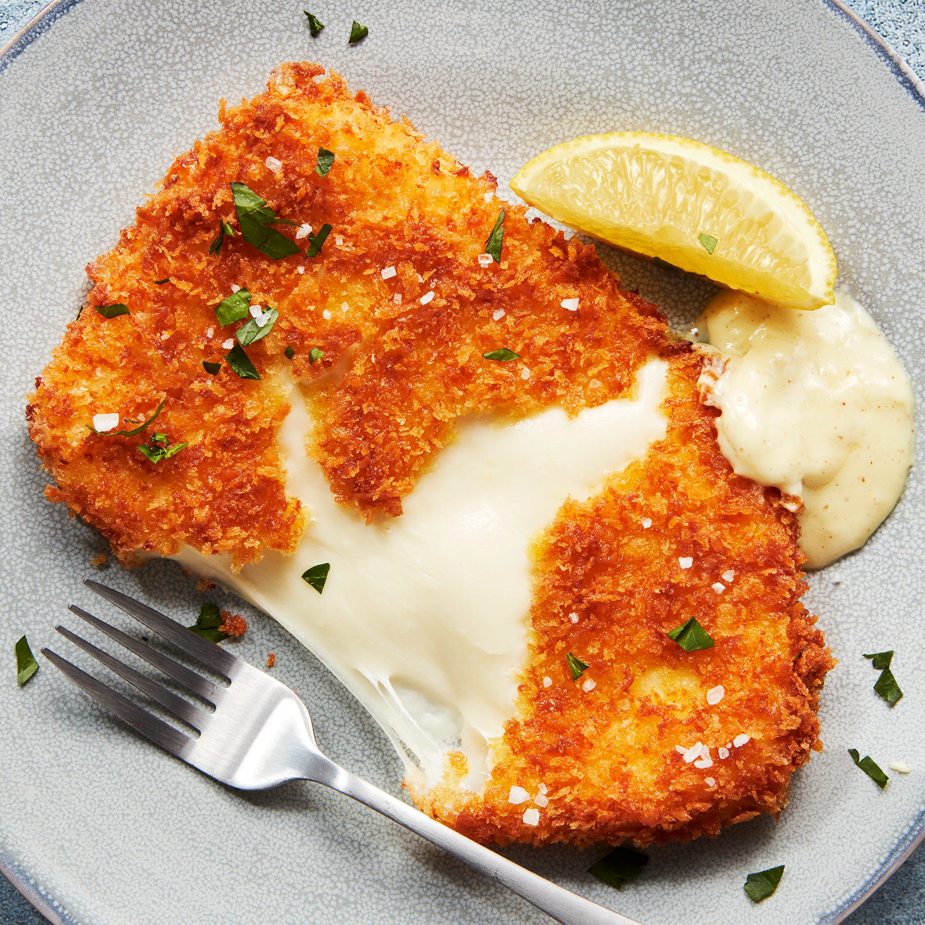 Mozzarella Schnitzel Mozzarella Schnitzel