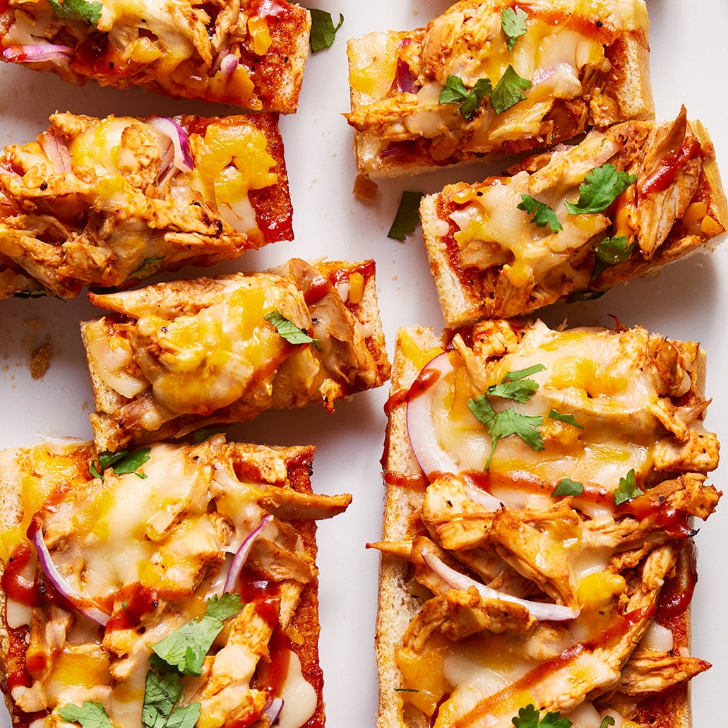 BBQ Chicken French Bread Pizza BBQ Chicken French Bread Pizza