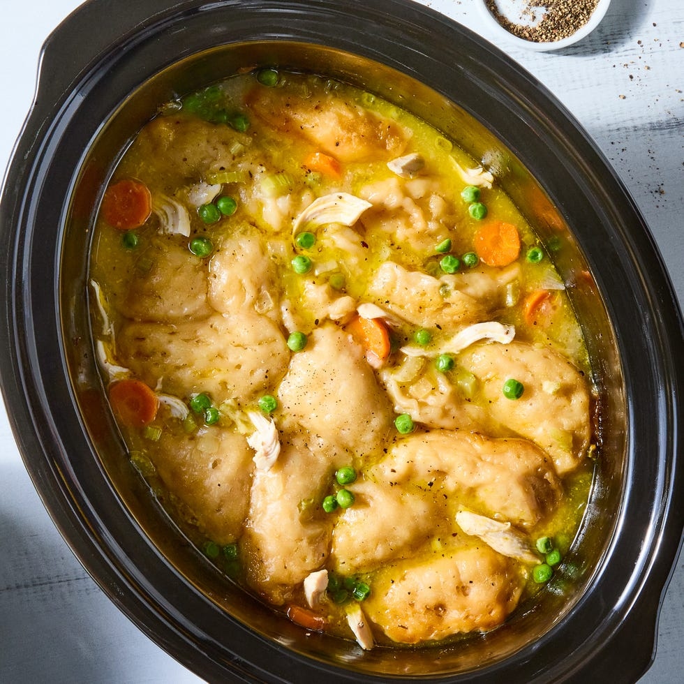 Crock-Pot Chicken & Dumplings