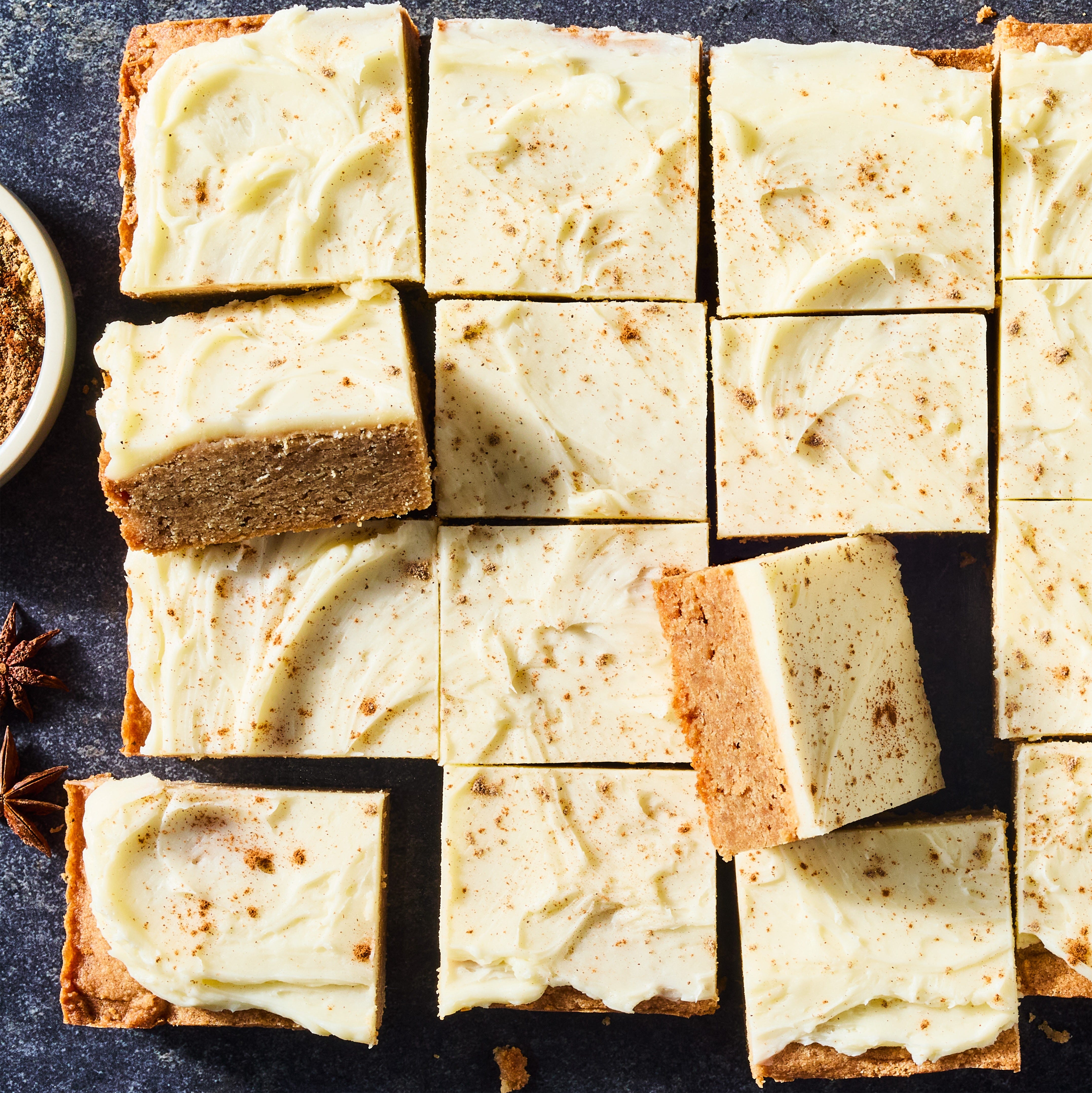 Chai Latte Cookie Bars
