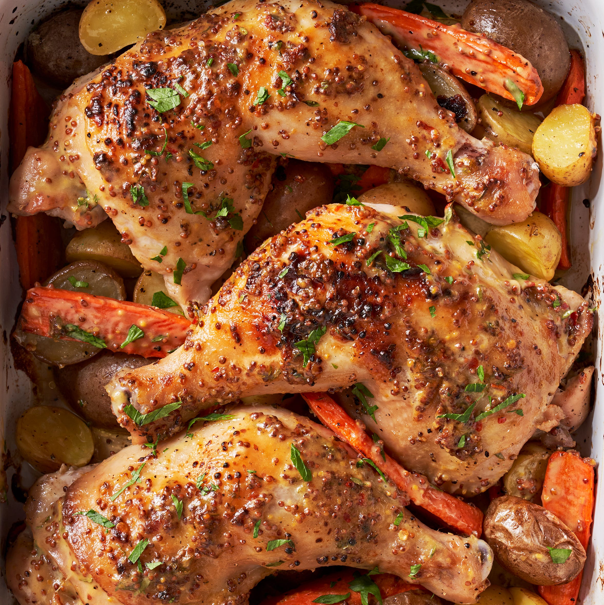 Maple-Mustard Glazed Chicken Maple-Mustard Glazed Chicken