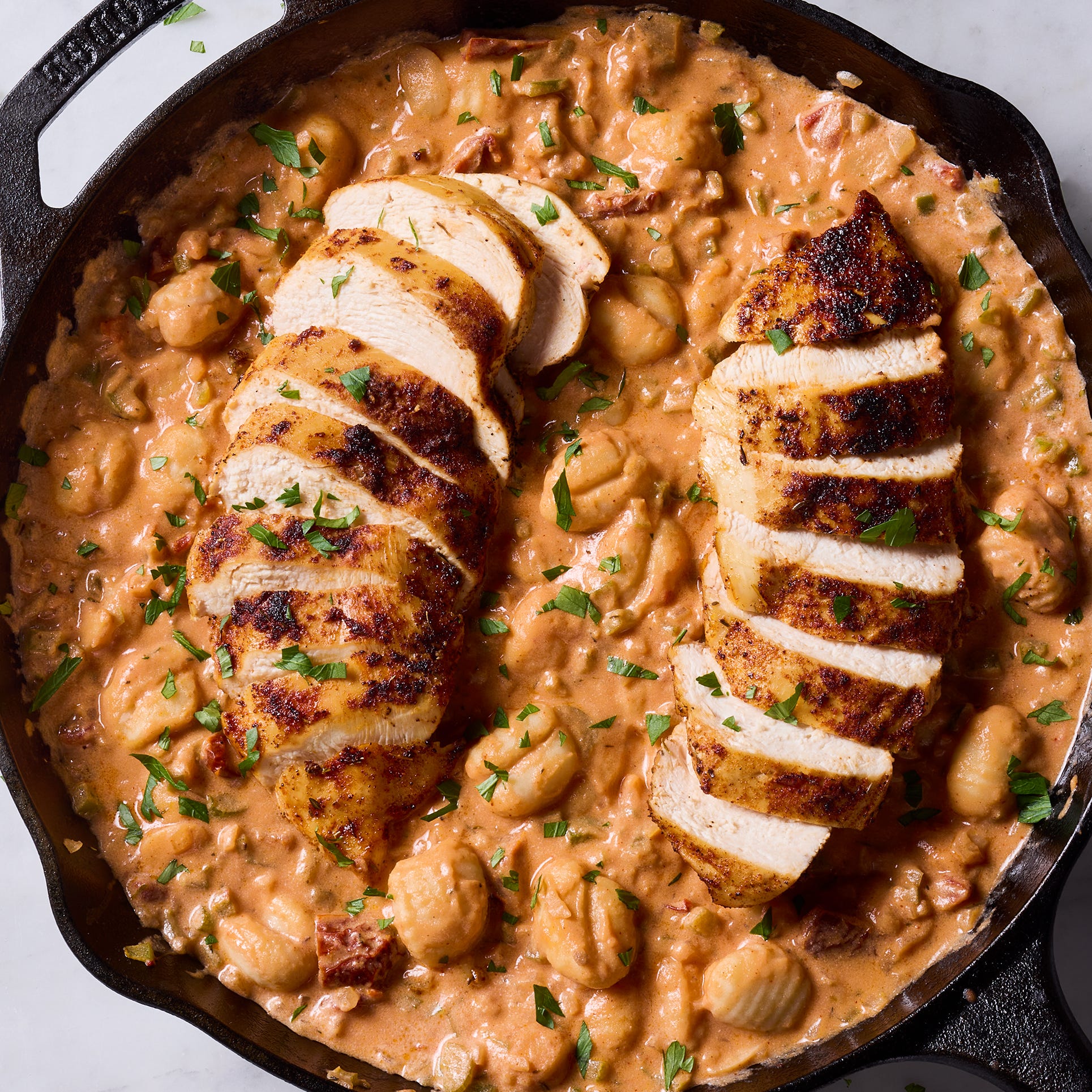 Cajun-Spiced Chicken & Gnocchi