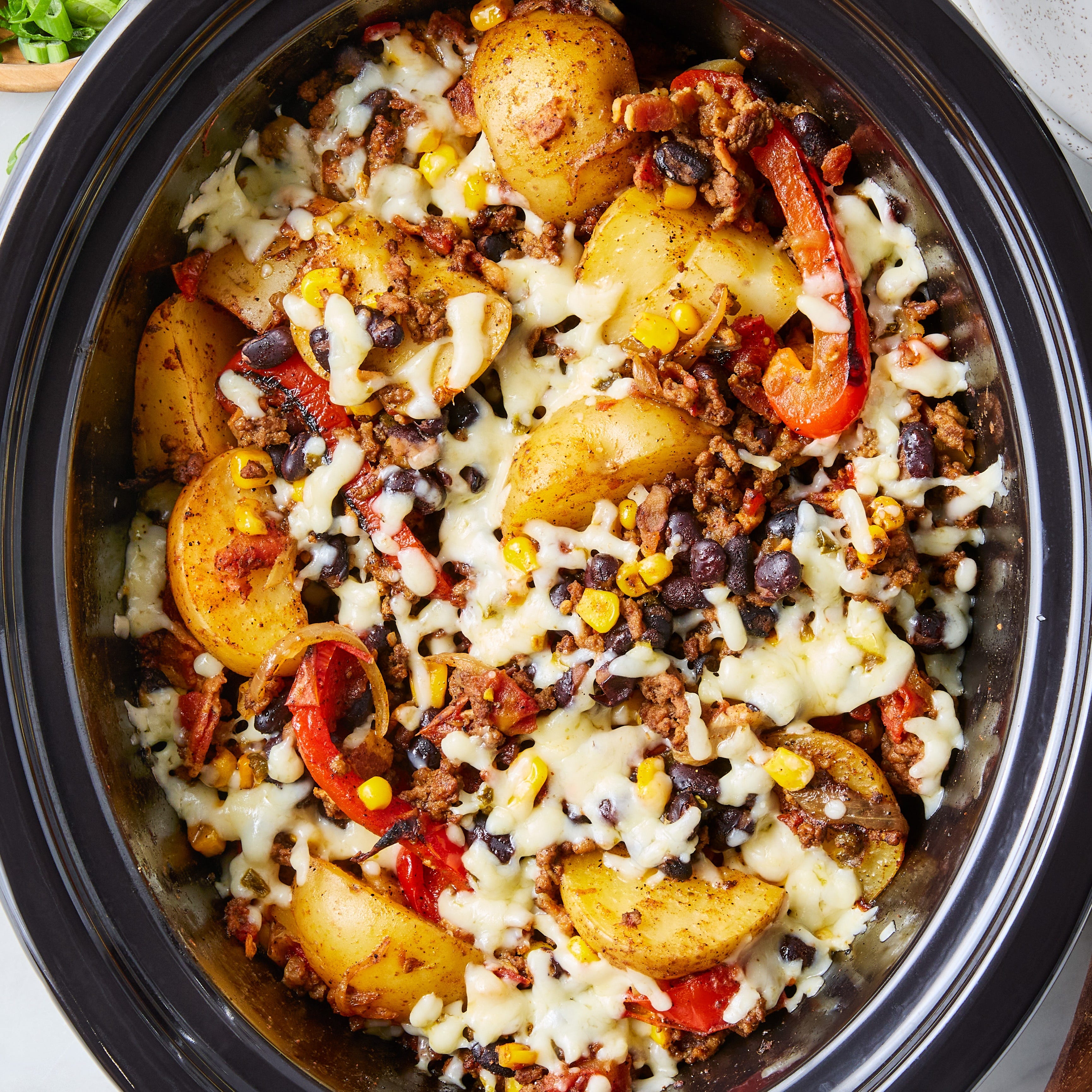 My Slow-Cooker Cowboy Potato Casserole Will Bring The Whole Ranch Running At The Sound Of The Dinner Bell My Slow-Cooker Cowboy Potato Casserole Will Bring The Whole Ranch Running At The Sound Of The Dinner Bell