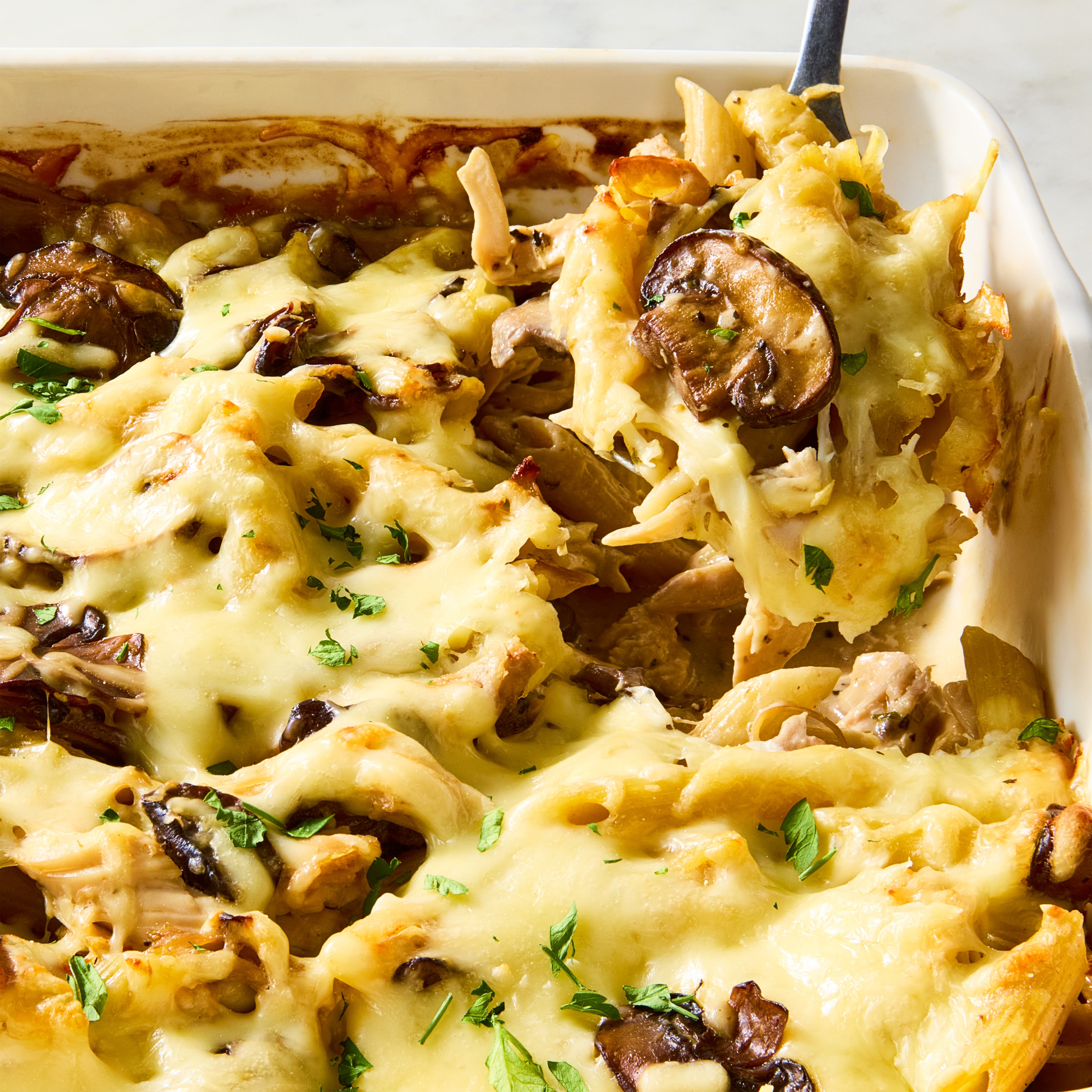 Our Chicken Marsala Casserole Is A Rich, Shareable Dinner That Everyone Will Reach For Our Chicken Marsala Casserole Is A Rich, Shareable Dinner That Everyone Will Reach For