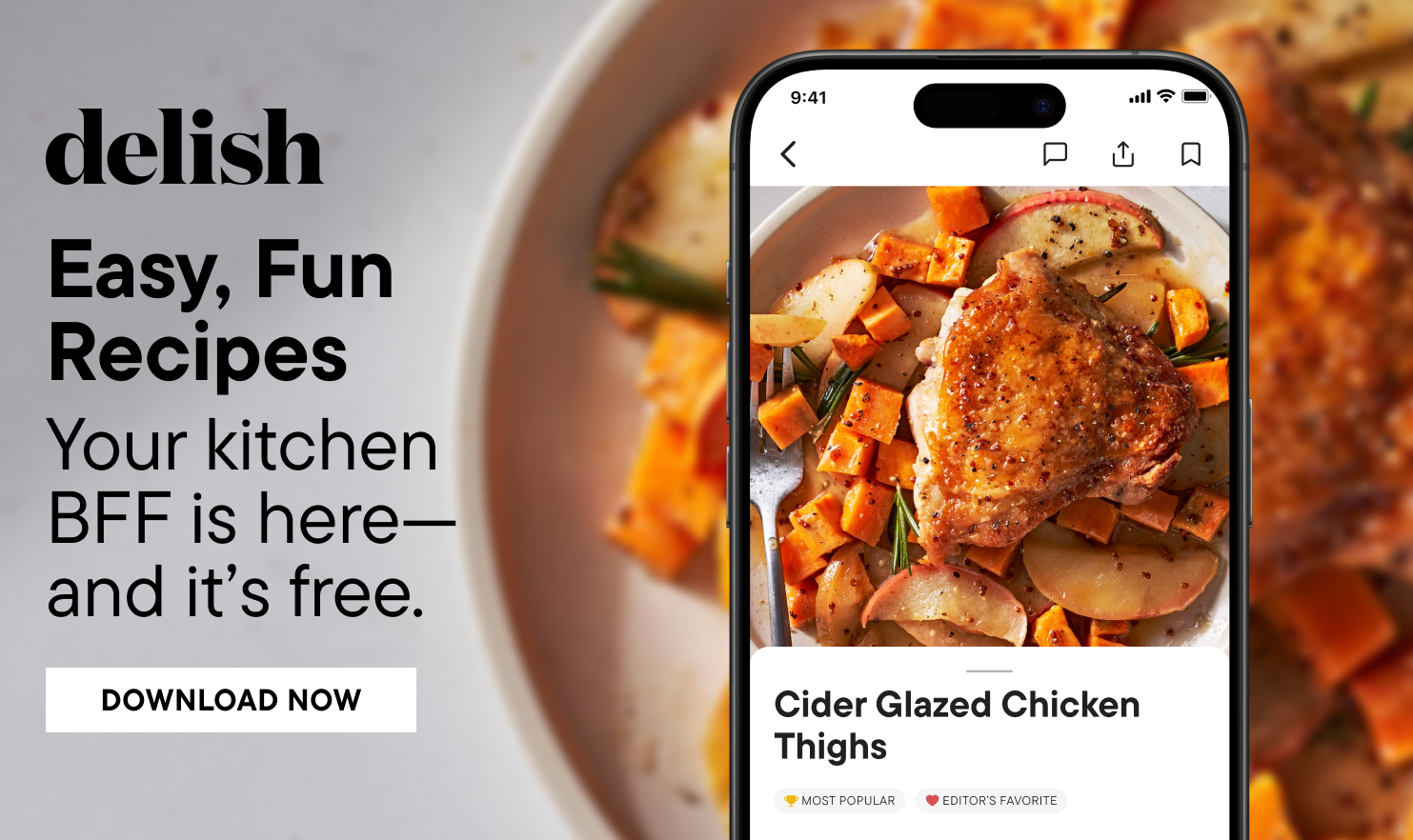 Download the Delish App