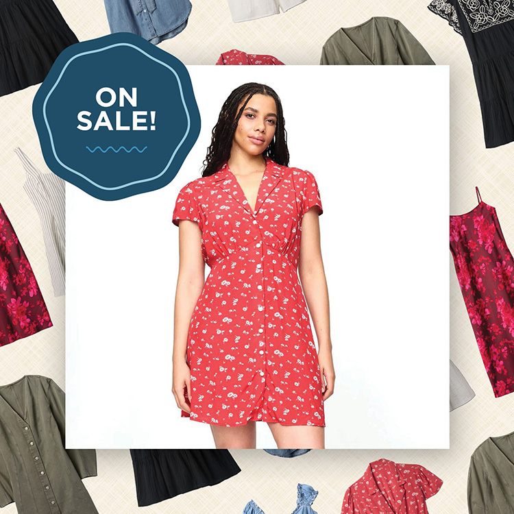 Not to Be Outdone, Gap Is Having a Massive Sale on Pretty Spring Dresses Now