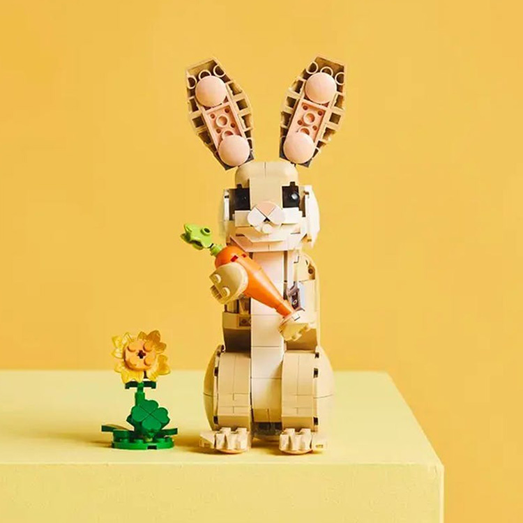 This $20 LEGO Bunny Is Not Only Adorable, It Has Some Hidden Talents