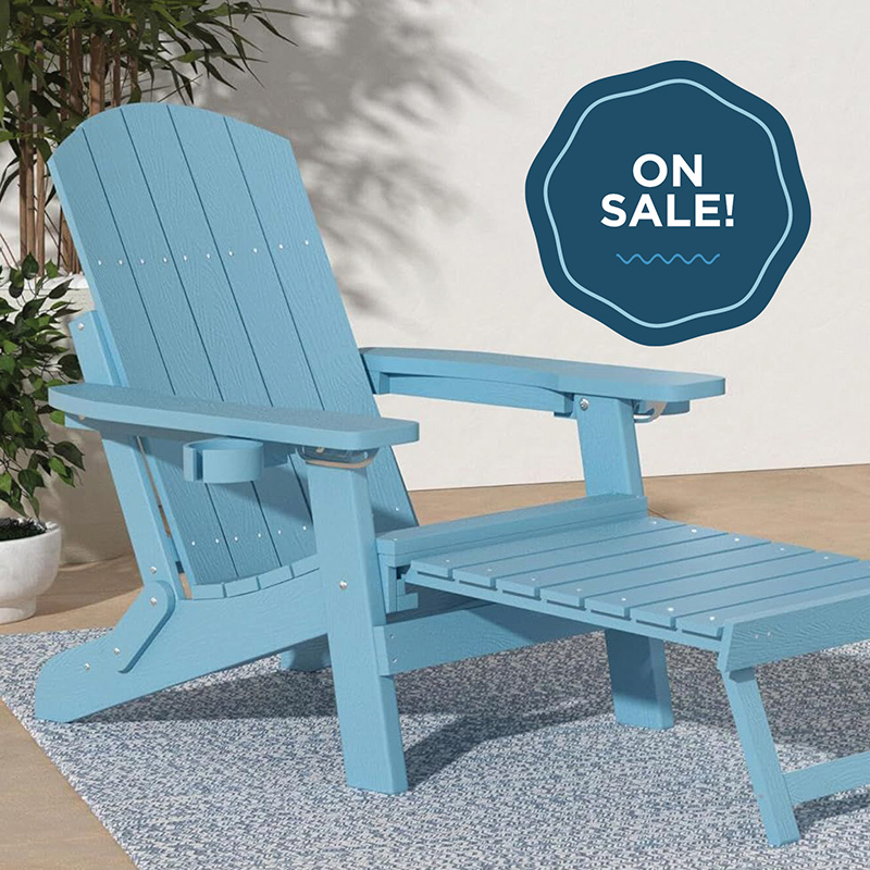 Last Summer's Viral Adirondack Chair Is Back in Stock—And on MAJOR Sale!