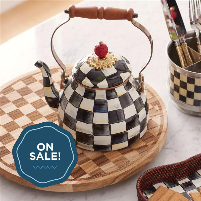 Psst: You Can Score a MacKenzie-Childs Tea Kettle for Under $100 Right Now