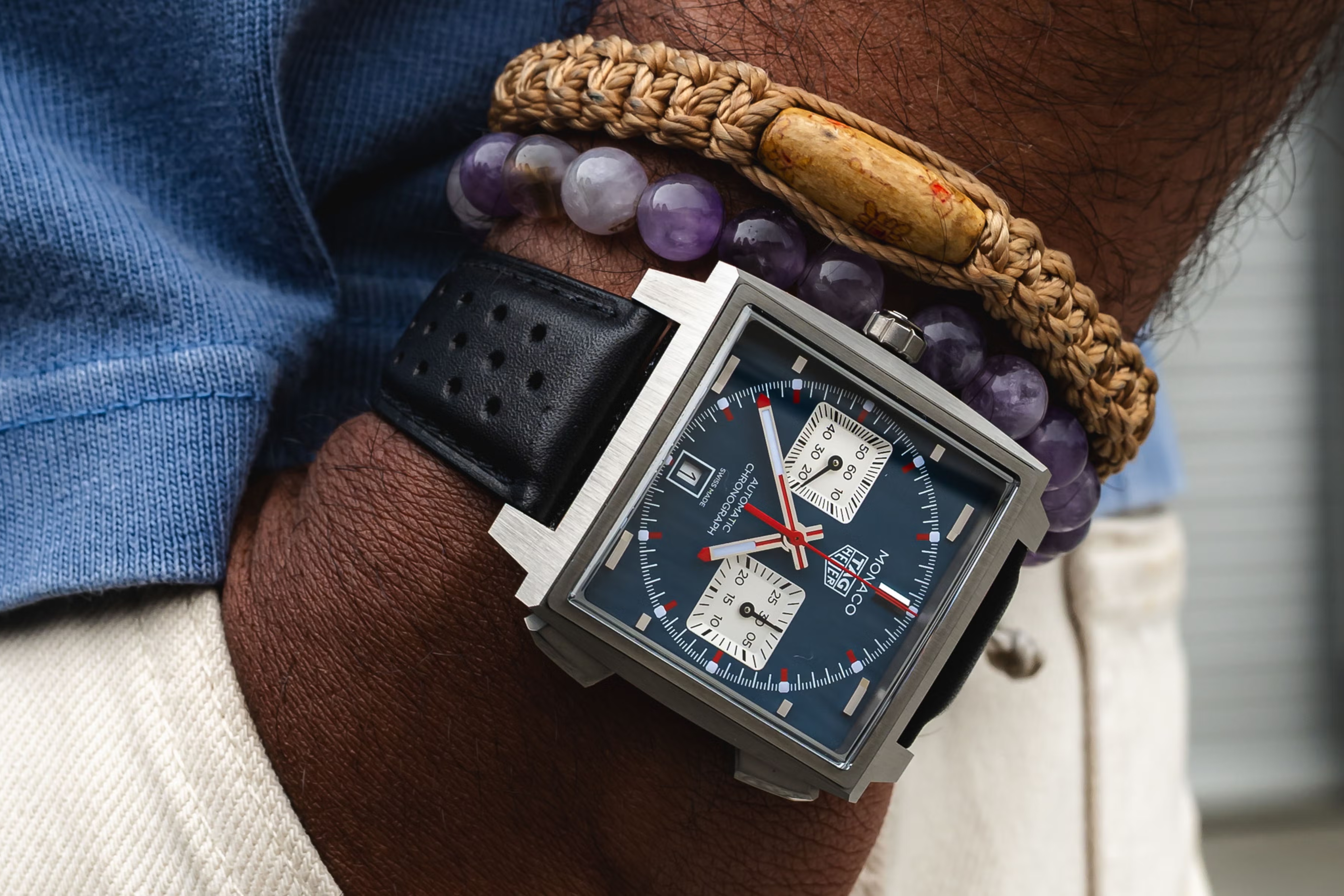 I Spent the Weekend with the New TAG Heuer Monaco. It's a Square.