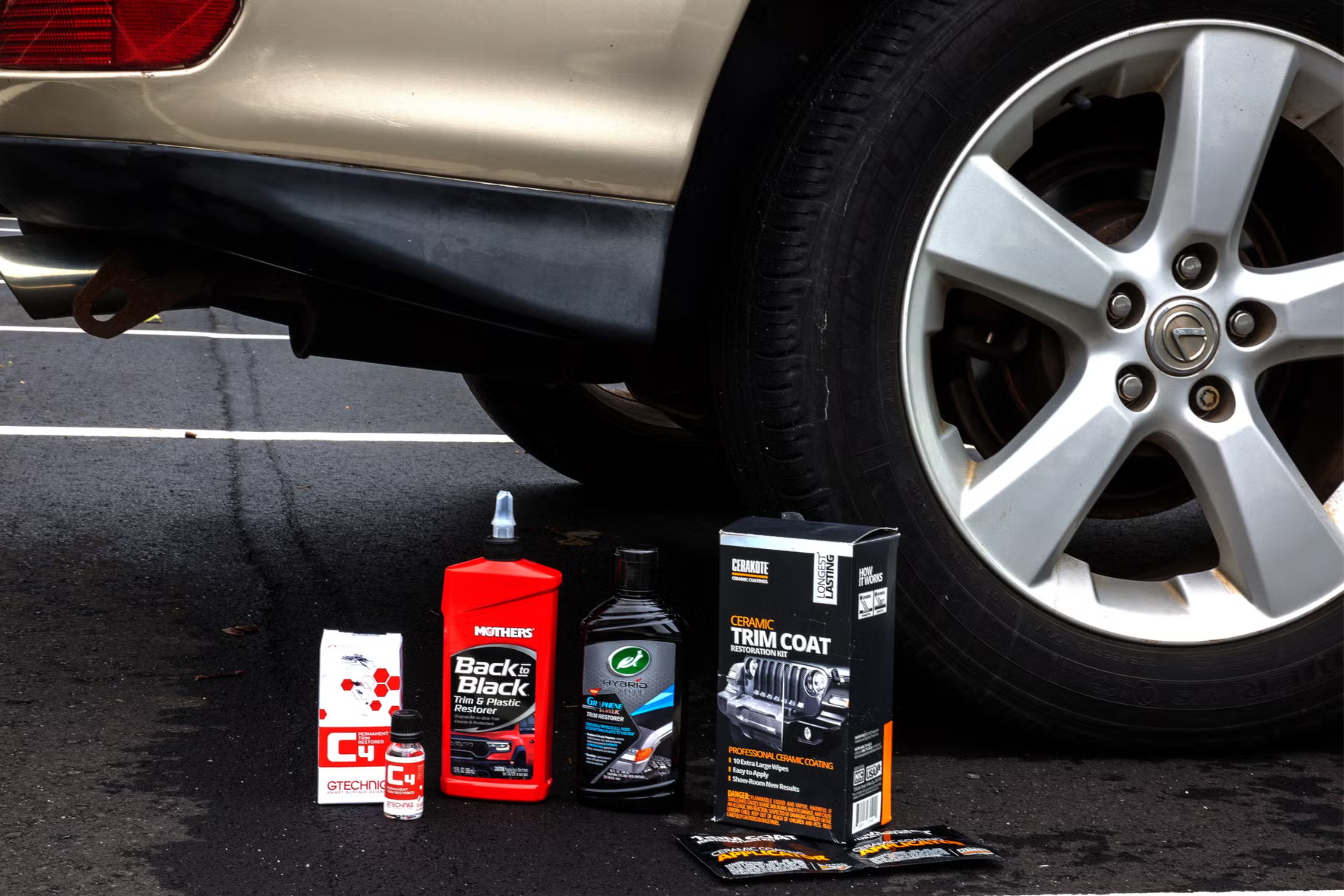 Faded Black Trim Ruins a Car's Curb Appeal. These Restorers Actually Fix It.