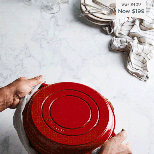 Food52 x Staub 2-in-1 Grill Pan & Cocotte