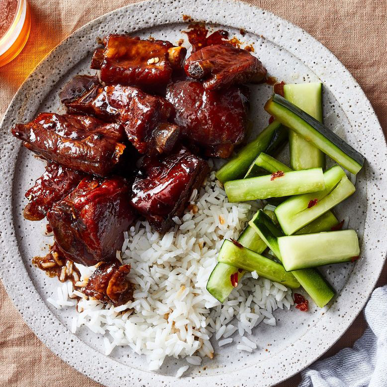 These Sweet & Sticky Chinese Spare Ribs Are Certified Genius