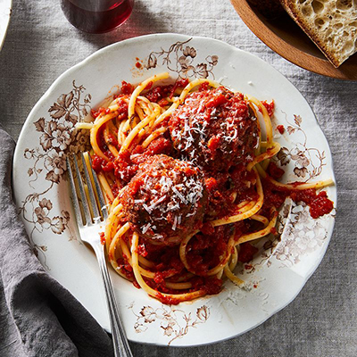   Genius Never-Dry, Never-Bland Meatballs—Thanks to 2 Heroic Vegetables
