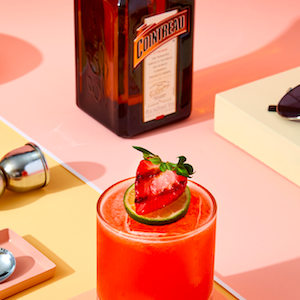 Roasted Strawberry Margarita