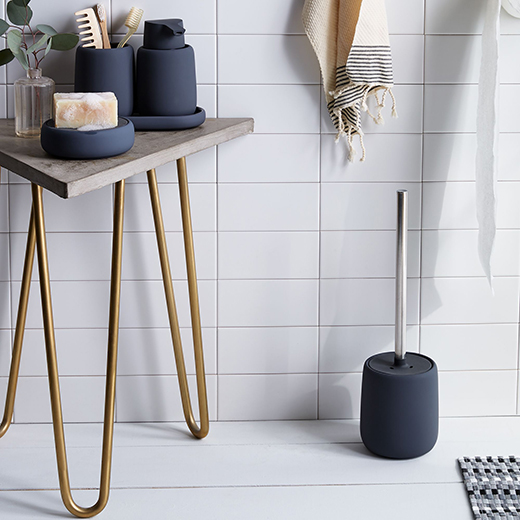 Essential Toilet Brush & Bathroom Accessories