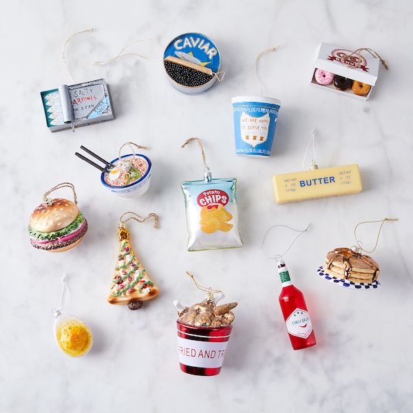 Vintage-Inspired Food Ornaments