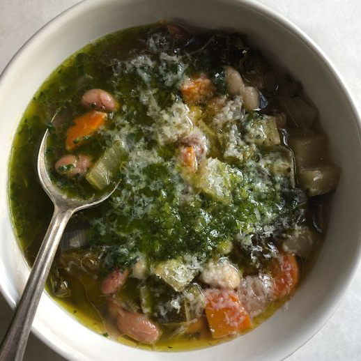 The Summery Vegetable Soup That Makes Itself