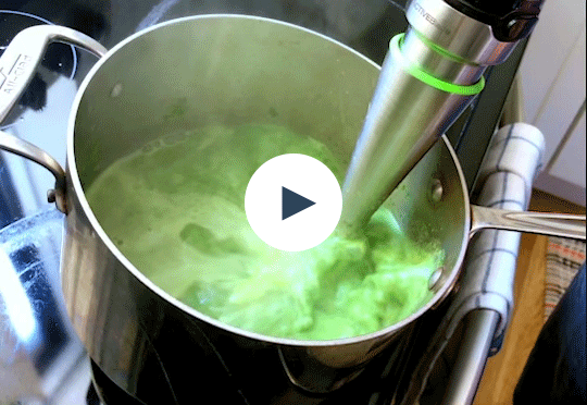 Spinach-And-Cilantro Soup with Tahini and Lemon from Samin Nosrat