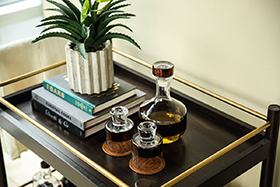 How to Stock Your Home Bar Cart so You Can Sip in Style
