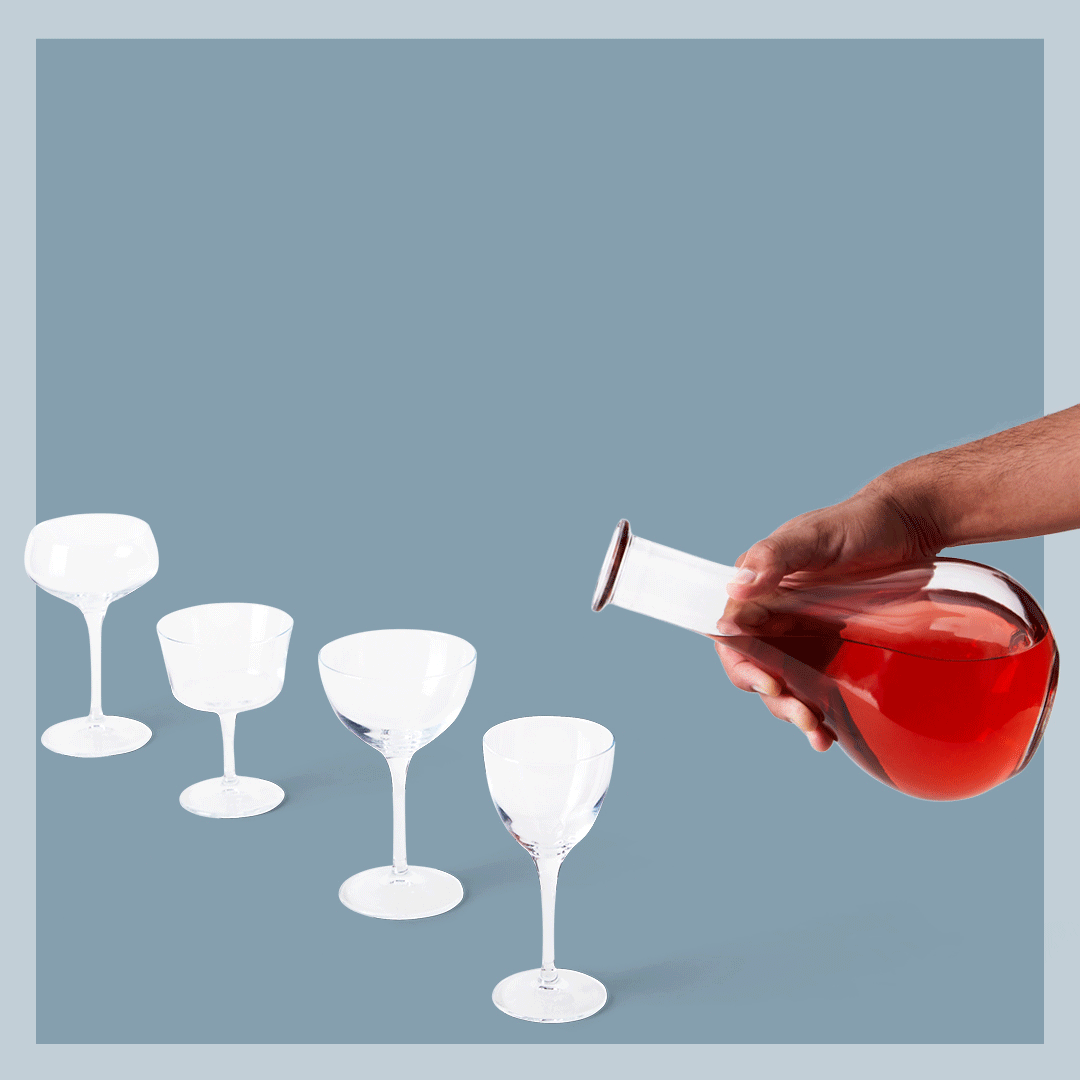 Italian Classic Cocktail Glasses