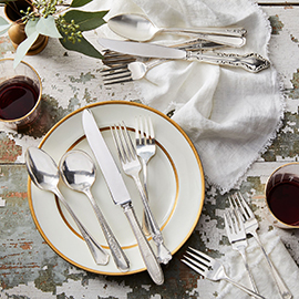 Vintage Silver-Plated Eclectic Flatware