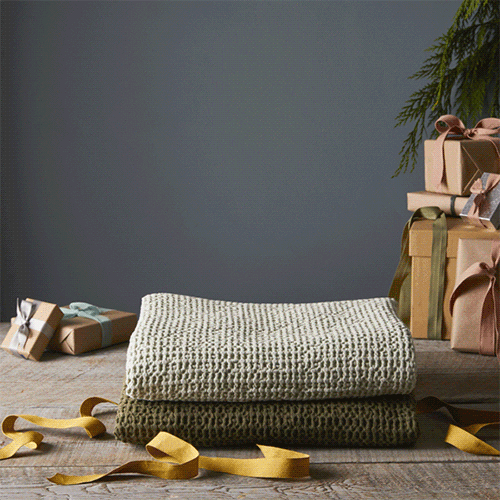 Simple Soft Cotton Waffle Towels