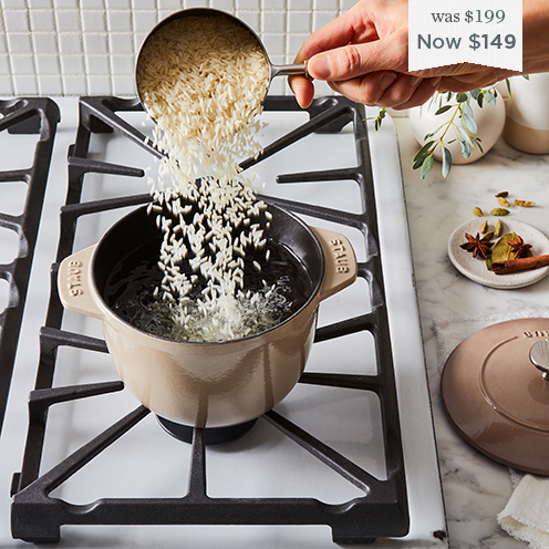 Food52 x Staub Petite French Oven Stovetop Rice Cooker, 1.5QT