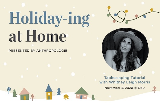 How We're Holiday-ing at Home