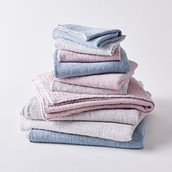 Claire Organic Cotton Japanese Bath Towels