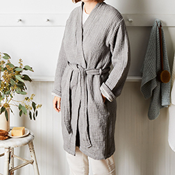 Super Soft Double Gauze Bathrobe