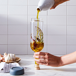 Crew Supply Co. Infusing Bottle with Pour Spout