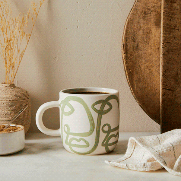Handmade Cara Mug, By Franca NYC