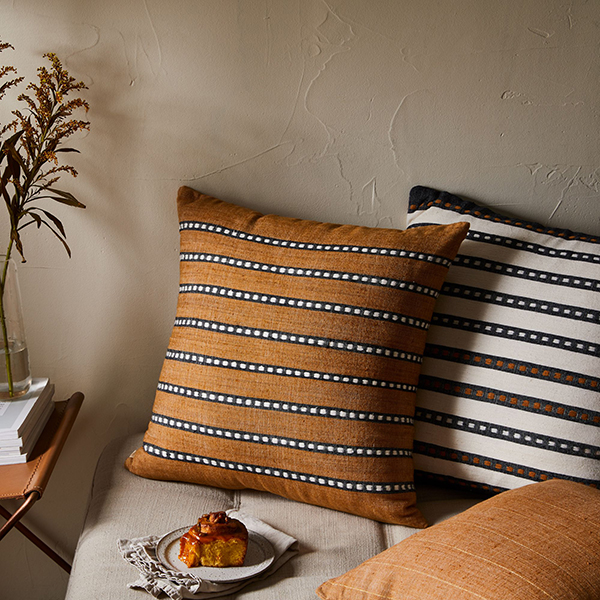 Handwoven Ethiopian Cotton Pillows