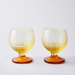 Italian Duotone Retro Goblet