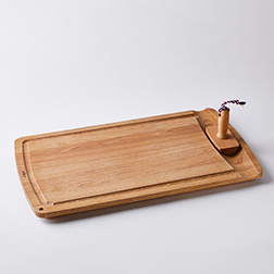 French Oak Cutting Board & Pestle