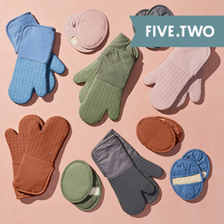 Five Two Silicone Oven Mitts & Pot Holders