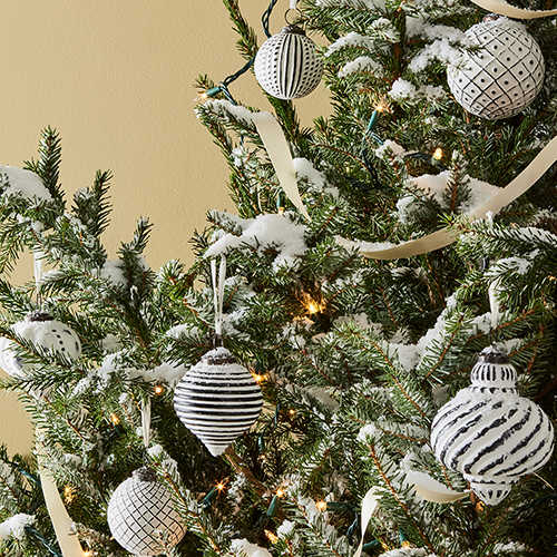 Breckenridge Glass Holiday Ornaments