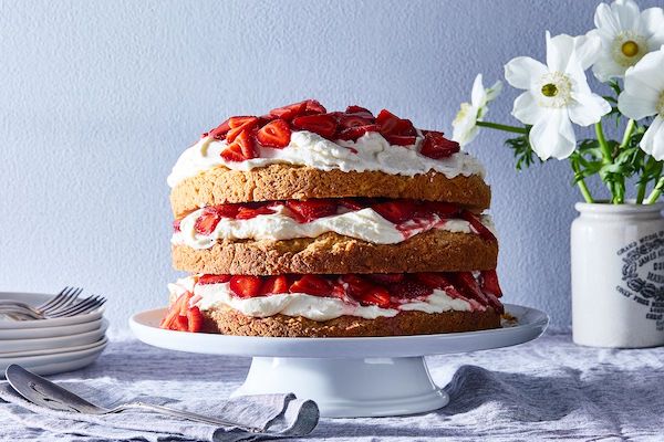 Erin McDowell's Strawberry Not-So-Short Cake