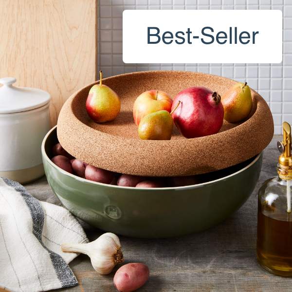 Emile Henry French Ceramic Fruit Storage Bowl